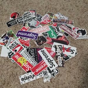Supreme stickers